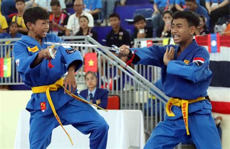 Raih Medali Perak Cabor Vovinam Sumbang Medali Pertama Untuk Indonesia