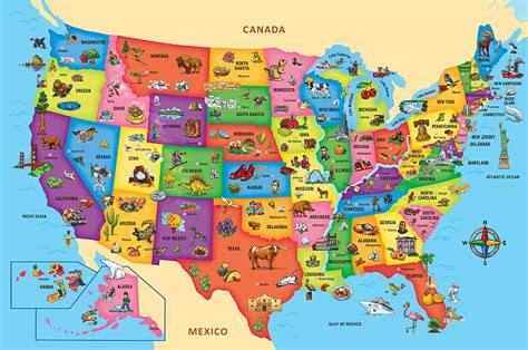 Usa Map 80 Pieces Masterpieces Puzzle Warehouse