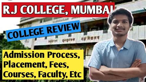 Ramniranjan Jhunjunwala College Mumbai Review Admission Process Faculty Fees Placement