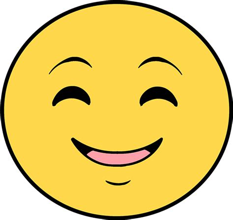 Face Heureux Emoji Png Image Png Mart