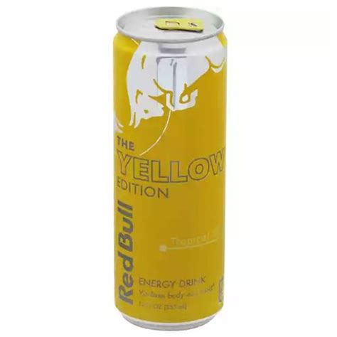 Red Bull Energy Drink Yellow Edition Waikiki Market