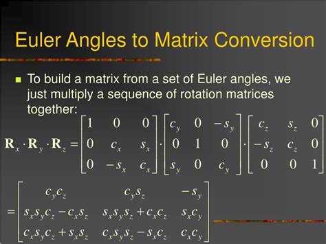 Ppt Orientation And Quaternions Powerpoint Presentation Id 225197