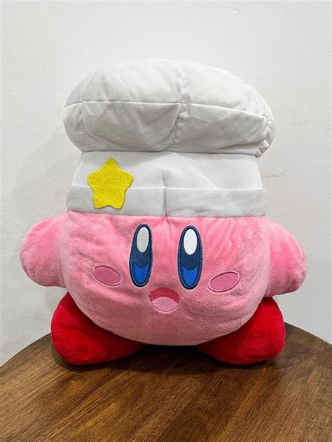 Nintendo Chef Hat Kirby Plush, Hobbies & Toys, Toys & Games on Carousell