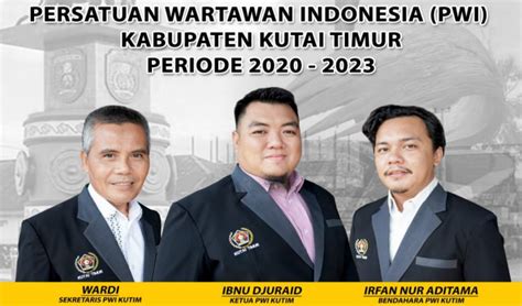 Pengurus Pwi Kutim Periode Dilantik Besok Suara Indonesia