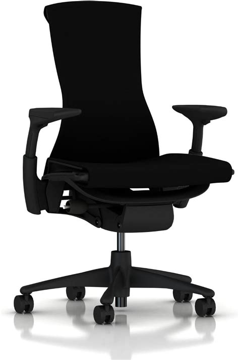 Herman Miller Embody Chair - Graphite Frame/Black Rhythm Textile ...