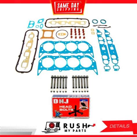 80 85 Cylinder Head Set With Head Bolt Kit For Chevrolet 7 4L V8 OHV