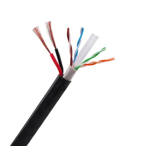 Factory Price Cat5e CAT6 Cable UTP FTP SFTP 23 24AWG 300m With Power