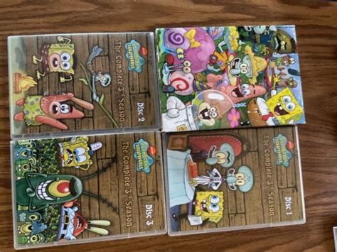 Spongebob Squarepants The Complete Third Season Dvd