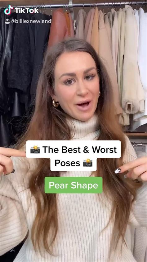 The Best And Worst Poses For Pear Body Shapes Video Pear Body Shape