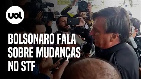 Bolsonaro recua após ameaçar mexer no STF Vocês que inventaram YouTube