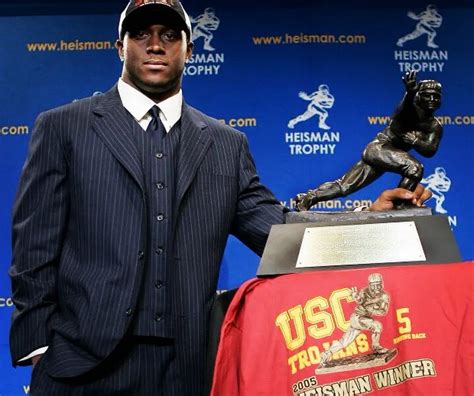 Reggie Bushs 2005 Heisman Trophy Reinstated Emblematic Of College