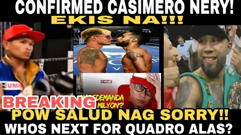 BREAKING CASIMERO NERY KUMPIRMADO NA POW SALUD NAGSALITA NA SA ISSUE