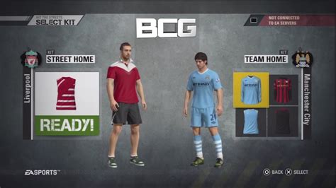 Fifa Street 4 PS3 English Premier League Select Team Ratings And Kits ...