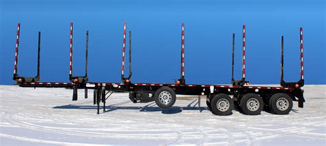 Centerline Quad Axle Logging Trailer Hayworth Equipment Sales Edmonton