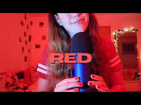 Asmr Red Triggers Only With Whispering Youtube