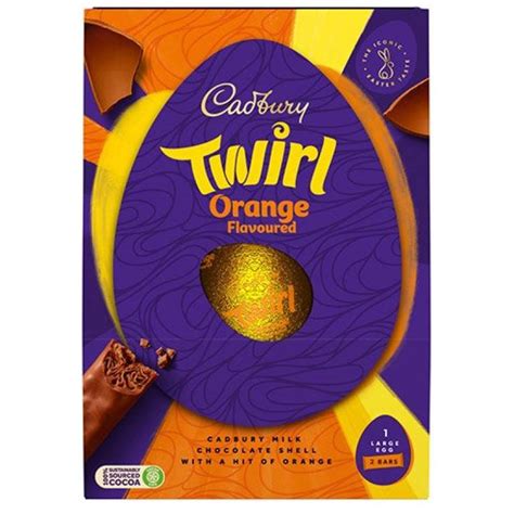 Cadbury Twirl Orange Large Easter Egg – Brits R U.S.