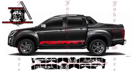 Isuzuu Vinyl Decals Dmax Decal Isuzuu Dmax Vinyl Graphics Etsy