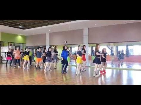 Line Dance Hey Ikan Nae Di Pantai Choreo Heru Tian Ina Youtube