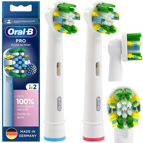 ORAL B FLOSS ACTION 100 ORYGINALNE KOŃCÓWKI 2 SZT 12544114200 Allegro pl