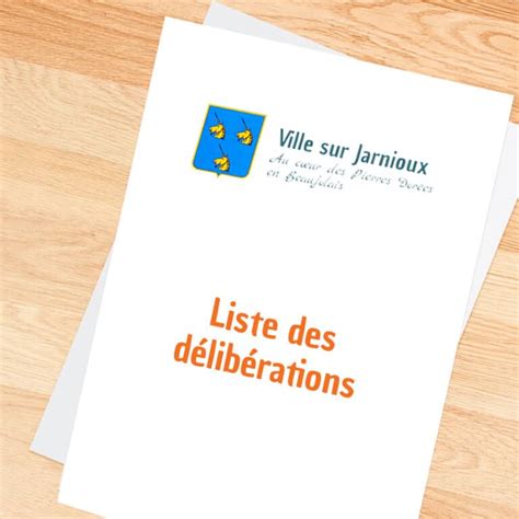 Liste Des D Lib Rations Du Conseil Municipal Du Avril Mairie