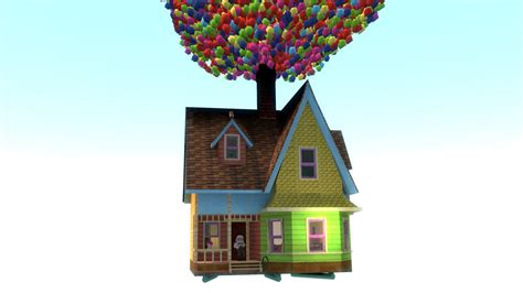 Carl Fredricksen's House by RedKirb on DeviantArt