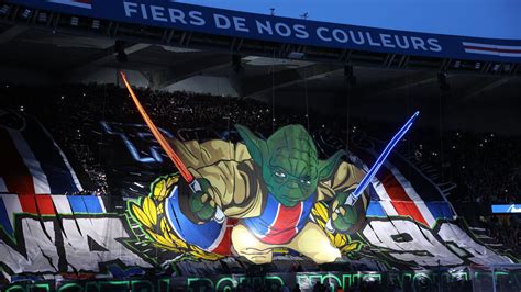 HIGHLIGHTS PSG Barcelona Images Of The Impressive Star Wars Tifo Of