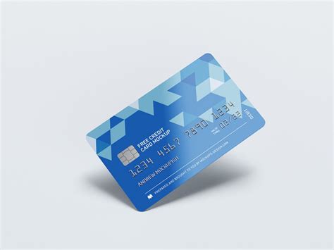 Free Credit Debit Bank Card Mockup Psd Set Psfiles