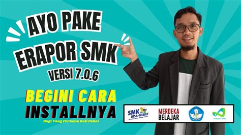 Ayo Pake Erapor SMK Begini Cara Install Erapor 7 0 6 Dari Installer