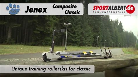 Jenex V2 Composite XLC 910 Slow Classic Cross Rollerskis Offered By