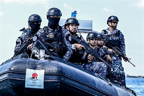 A Team From Philippine Coast Guard Special Operations Grouppcg Sog