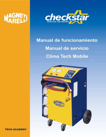 Manual De Uso Y Mantenimiento Clima Tech Mobile Manualzz