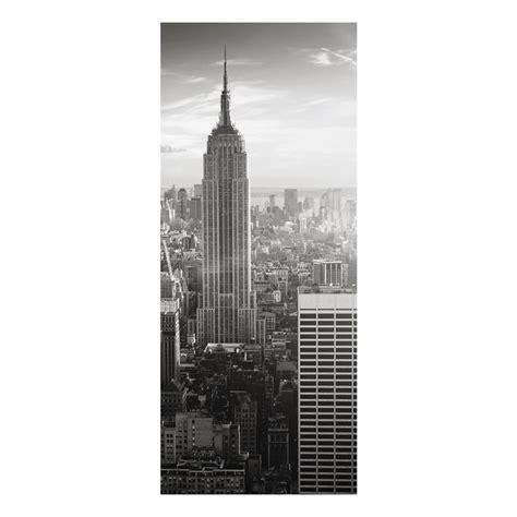 Manhattan Skyline Panorama Alu Dibond Bild Im Hochformat 2 5 Bilderwelten