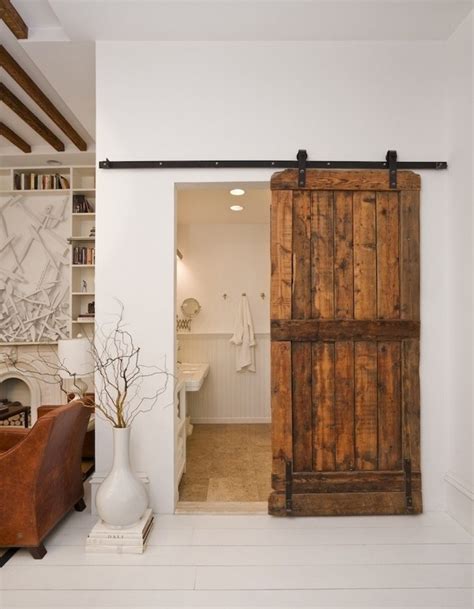 Porte Coulissante Suspendue De Style Grange Ou Moderne