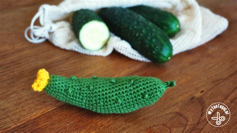 Cucumber Free Crochet Vegetable Pattern Wytenteguj