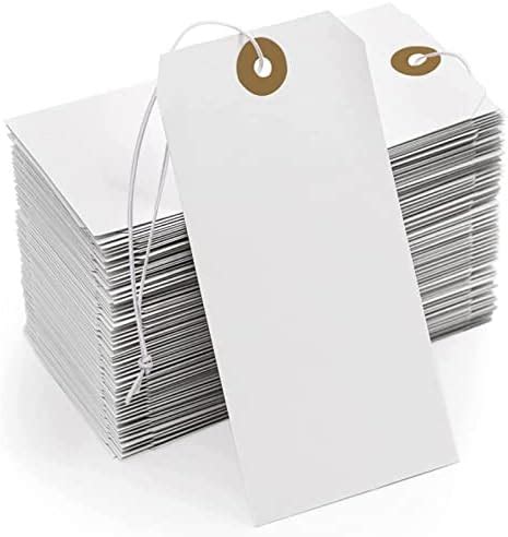 Amazon Manila Tags With Elastic String X Box