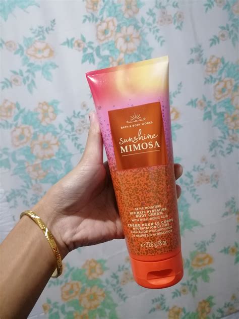 BBW SUNSHINE MIMOSA BODY CREAM Beauty Personal Care Bath Body