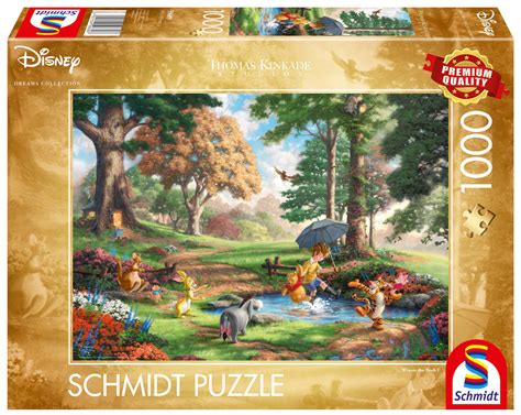 PQ Puzzle 1000 el THOMAS KINKADE Kubuś Puchatek Disney