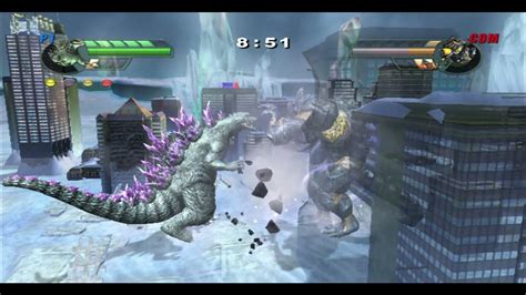 Godzilla Unleashed Godzilla 2000 Vs Obsidius Gameplay Story Mode