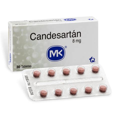 Candesartan Mg Tabletas Mk Farmaprime