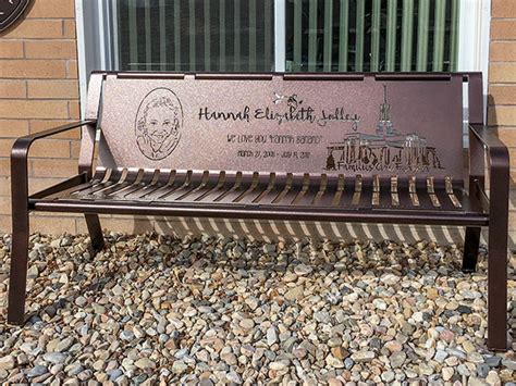 Memorial Benches For Parks - Smith Steelworks