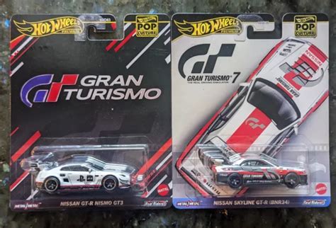 HOT WHEELS NISSAN Skyline GT R BNR GT R Nismo GT Gran Turismo RRs HTF EUR