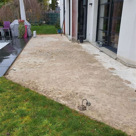 Terrasse De Plain Pied En Bois Exotique Padouk De M Tereny