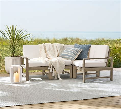 Indio Outdoor Sectional Components Pottery Barn