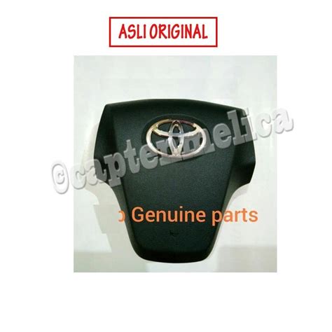 Jual Ori Cover Airbag Air Bag Stir Tutup Penutup Meja Klakson Toyota