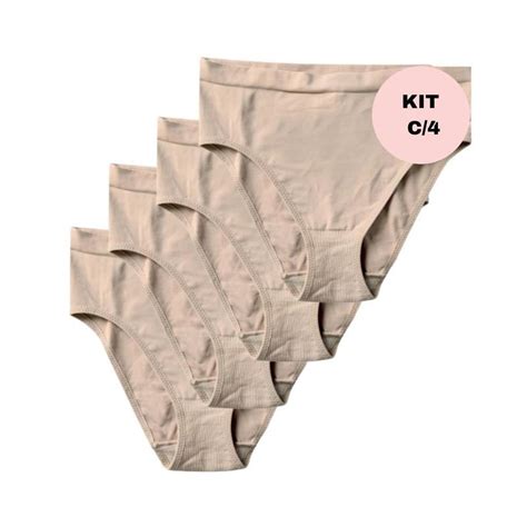 Kit De Calcinhas Cintura Alta Liz Lingerie Ref Calcinha Magazine Luiza