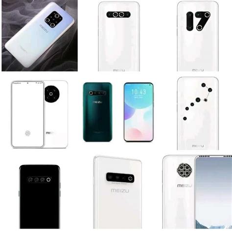 Meizu 17, Meizu 17 Pro 5G camera layout gets leaked - Gizchina.com