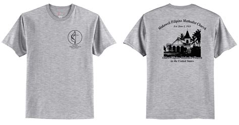 West Kauai Methodist Church Anniversary T Shirts