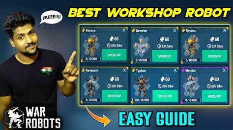 War Robots Workshop War Robots Workshop Guide War Robots Best