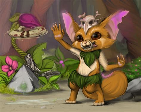 League of Legends Gnar by Hiniaa on DeviantArt