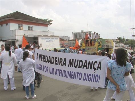 G1 Servidores Da Saúde De São Luís Realizam Paralisação De Advertência Notícias Em Maranhão